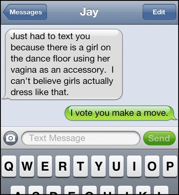 Real text message convo